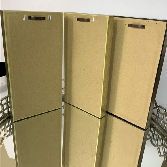 Tiki Bar Framed Picture Art Glass Lot 3 #N1 - Picture 6 of 7